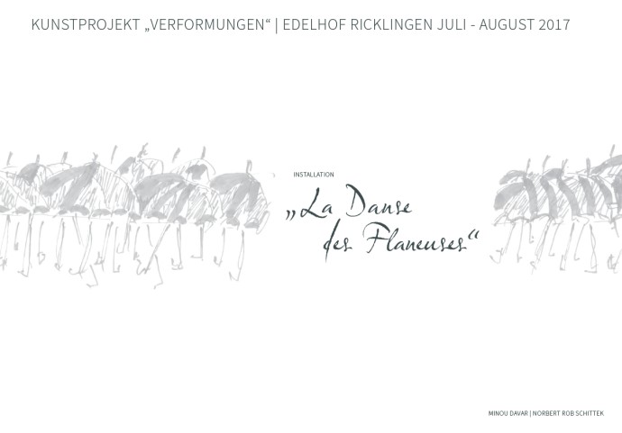 Installation La Danse des Flaneuses - Edelhof Ricklingen
